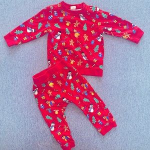 H&M Holiday Sweatshirt set